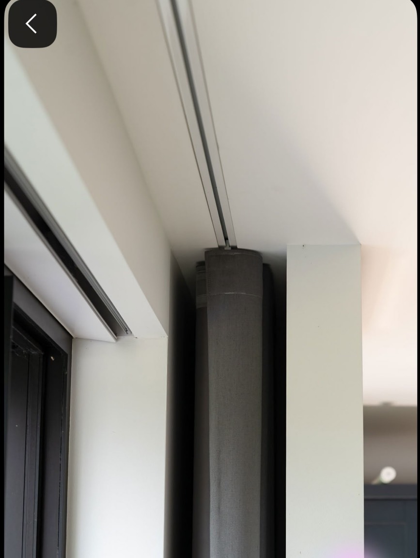 隱藏式窗簾軌道